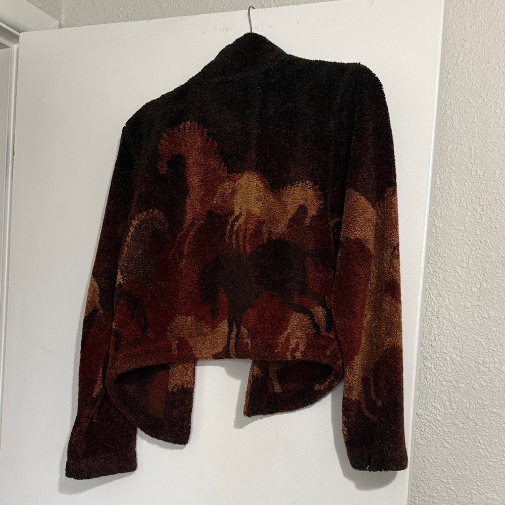 Vintage Women's Country Brown Jacket - Picture 4 of 4